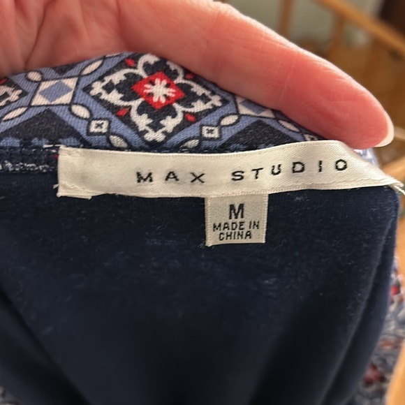 Max Studio Tile Print Skirt   Size M - Picture 5 of 6